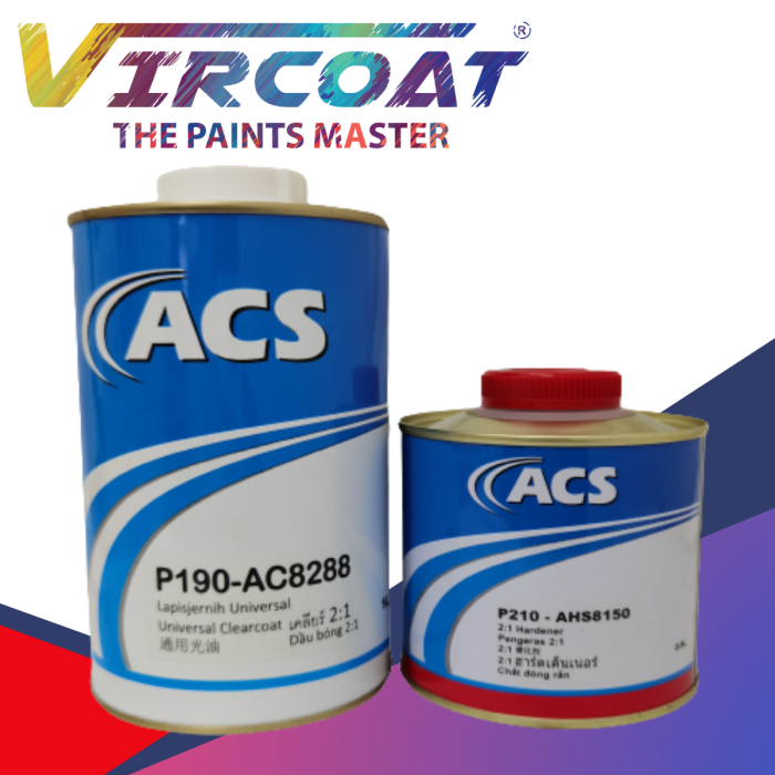 PPG clear, laquer, top coat, clearcoat, cat kereta, car painting